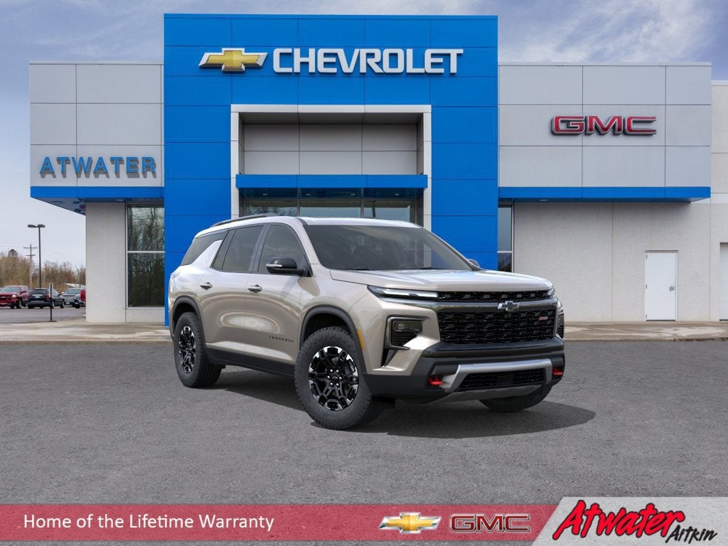 Sandstone Gray 2027 Chevrolet Traverse SUV / Crossover Four-Wheel Drive Automatic