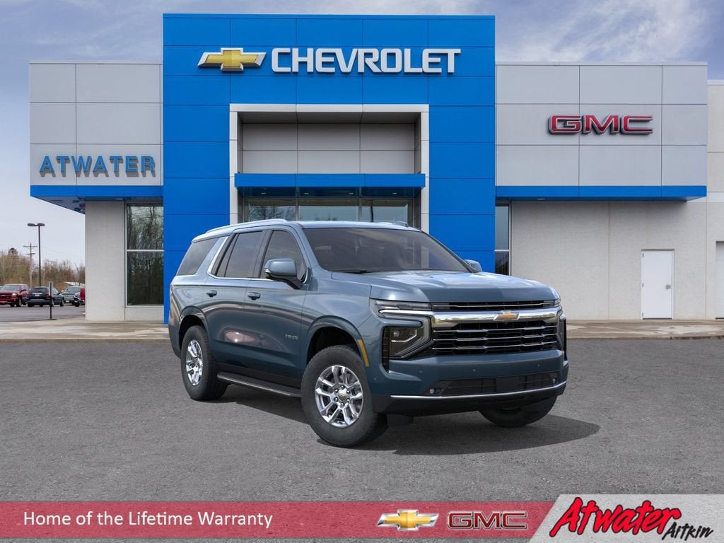Lakeshore Blue Metallic 2026 Chevrolet Tahoe SUV / Crossover Four-Wheel Drive Automatic