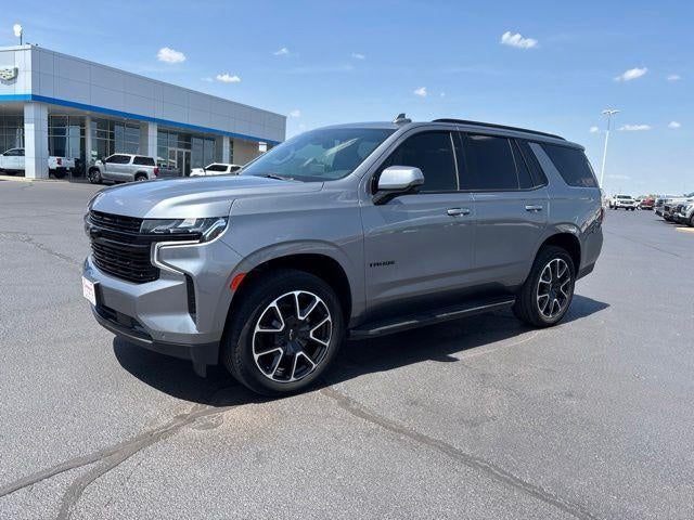 Gray (Satin Steel Metallic) 2021 Chevrolet Tahoe SUV / Crossover 4X2 Automatic