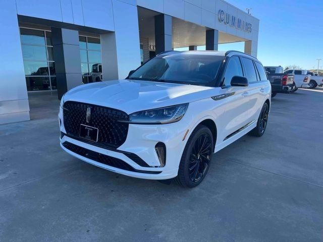 Pristine White Me 2025 Lincoln Aviator SUV / Crossover All-Wheel Drive Automatic