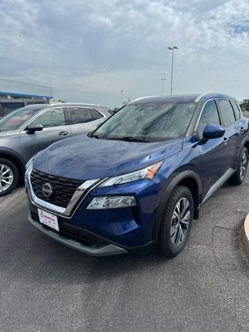 Caspian Blue Meta 2023 Nissan Rogue SUV / Crossover Front-Wheel Drive 