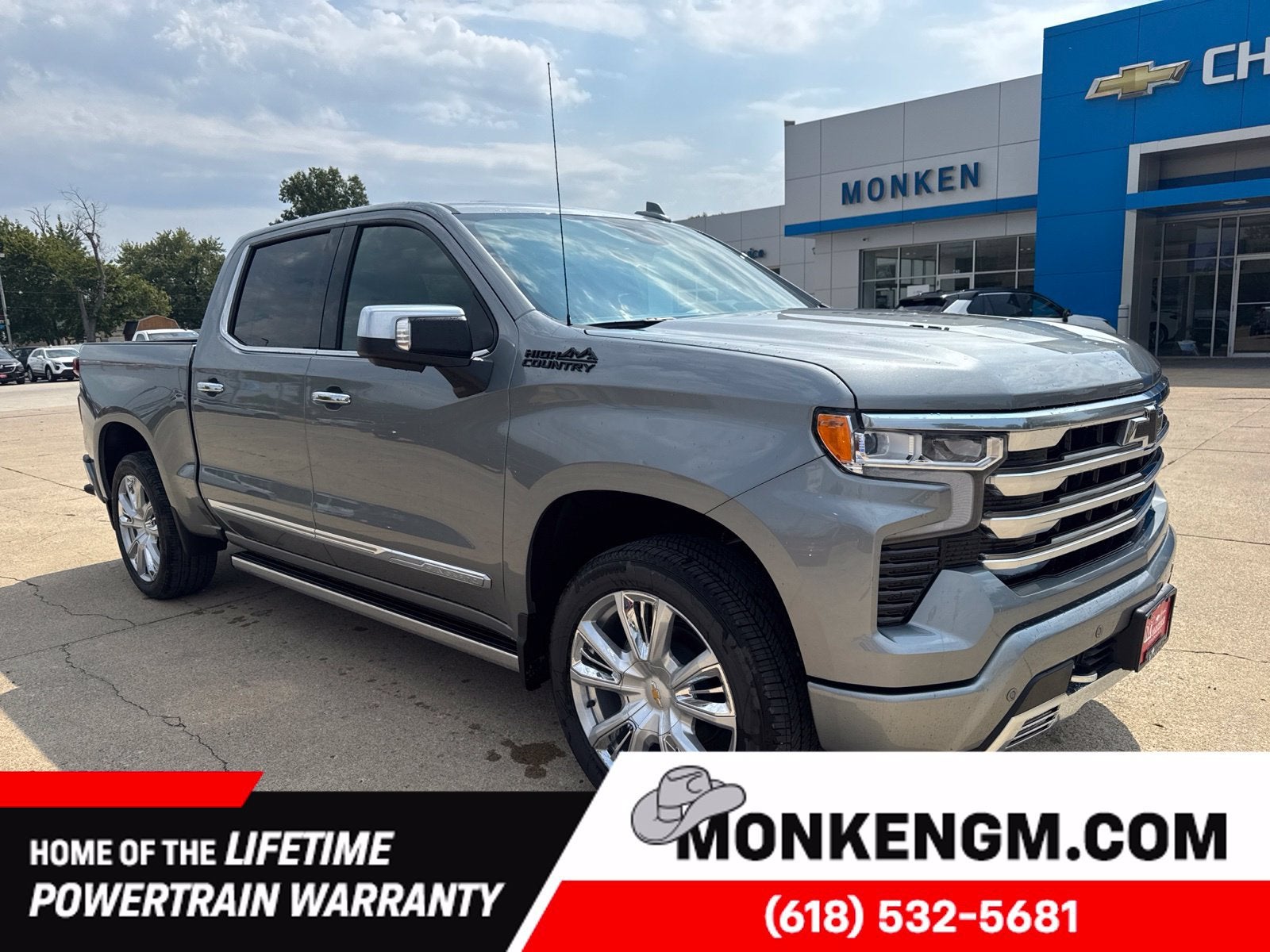 Sterling Gray Metallic 2026 Chevrolet Silverado 1500 Pickup Truck Four-Wheel Drive Automatic