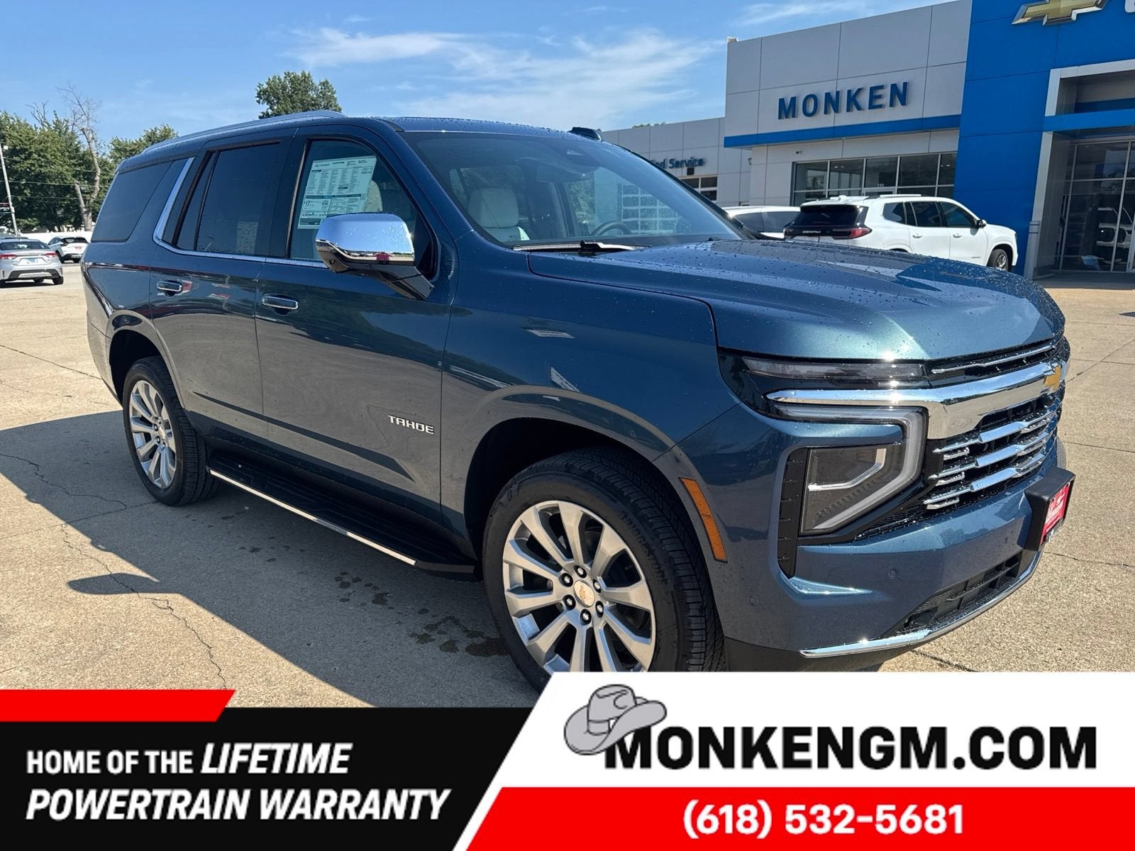 Lakeshore Blue Metallic 2026 Chevrolet Tahoe SUV / Crossover Four-Wheel Drive Automatic
