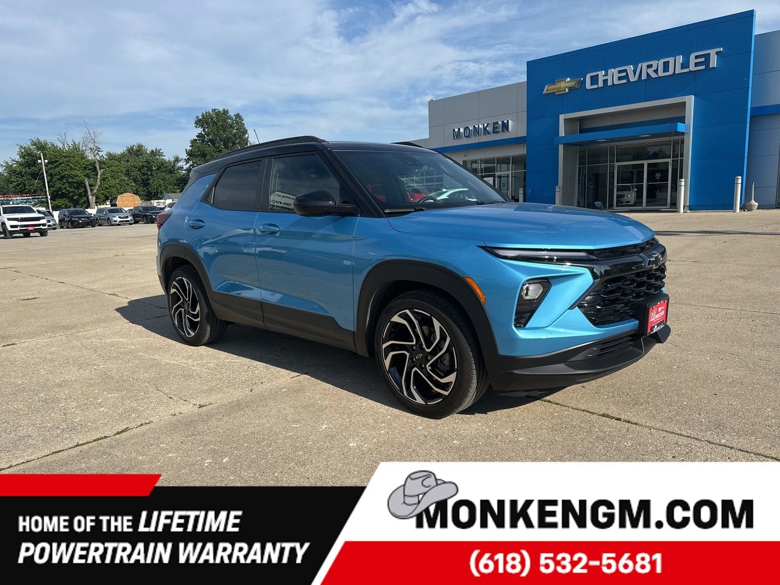 Marina Blue Metallic 2025 Chevrolet Trailblazer RS FWD SUV / Crossover Front-Wheel Drive Automatic