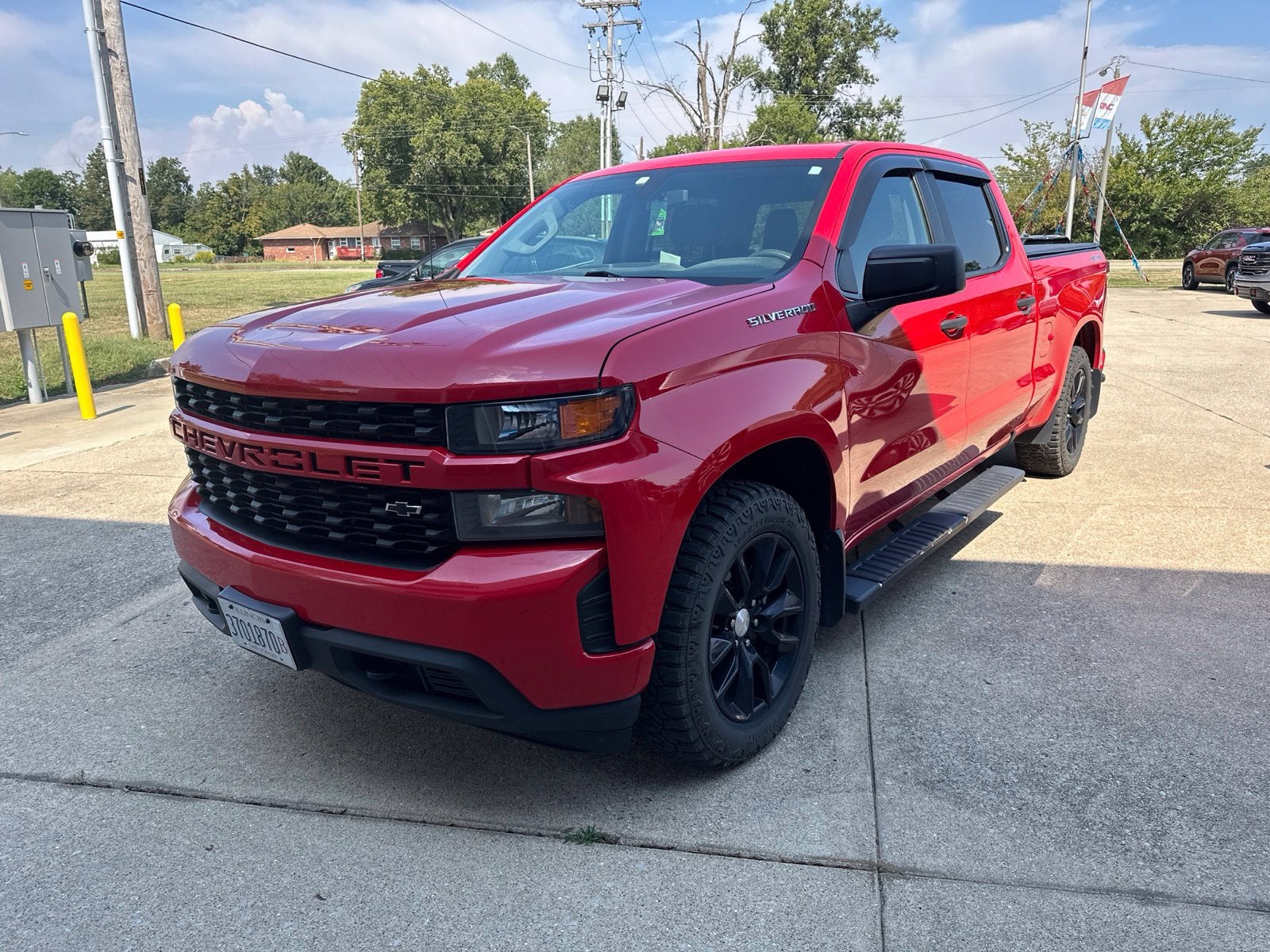 Red Hot 2020 Chevrolet Silverado 1500 Pickup Truck Four-Wheel Drive Automatic
