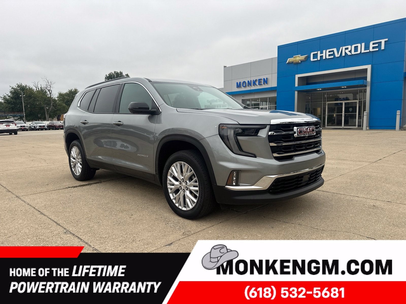 Sterling Metallic 2026 GMC Acadia SUV / Crossover Four-Wheel Drive Automatic