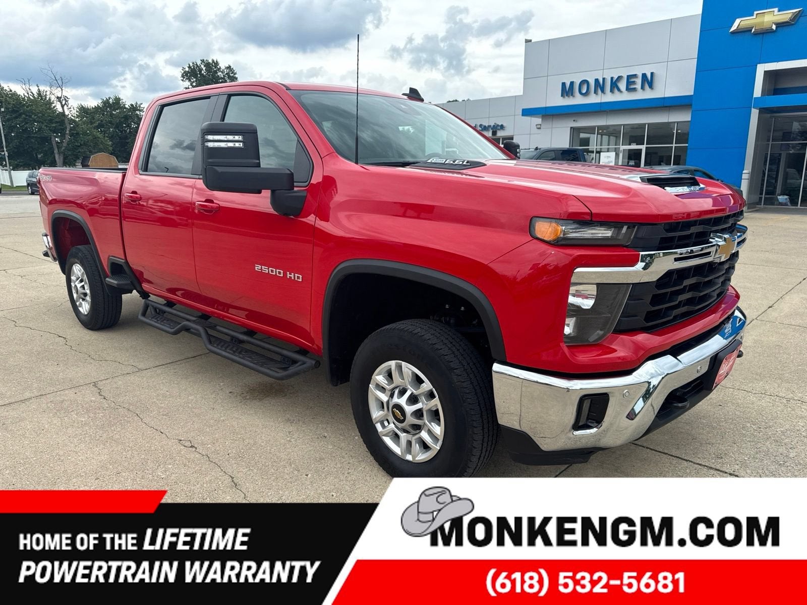 Red Hot 2025 Chevrolet Silverado 2500HD Pickup Truck Four-Wheel Drive Automatic
