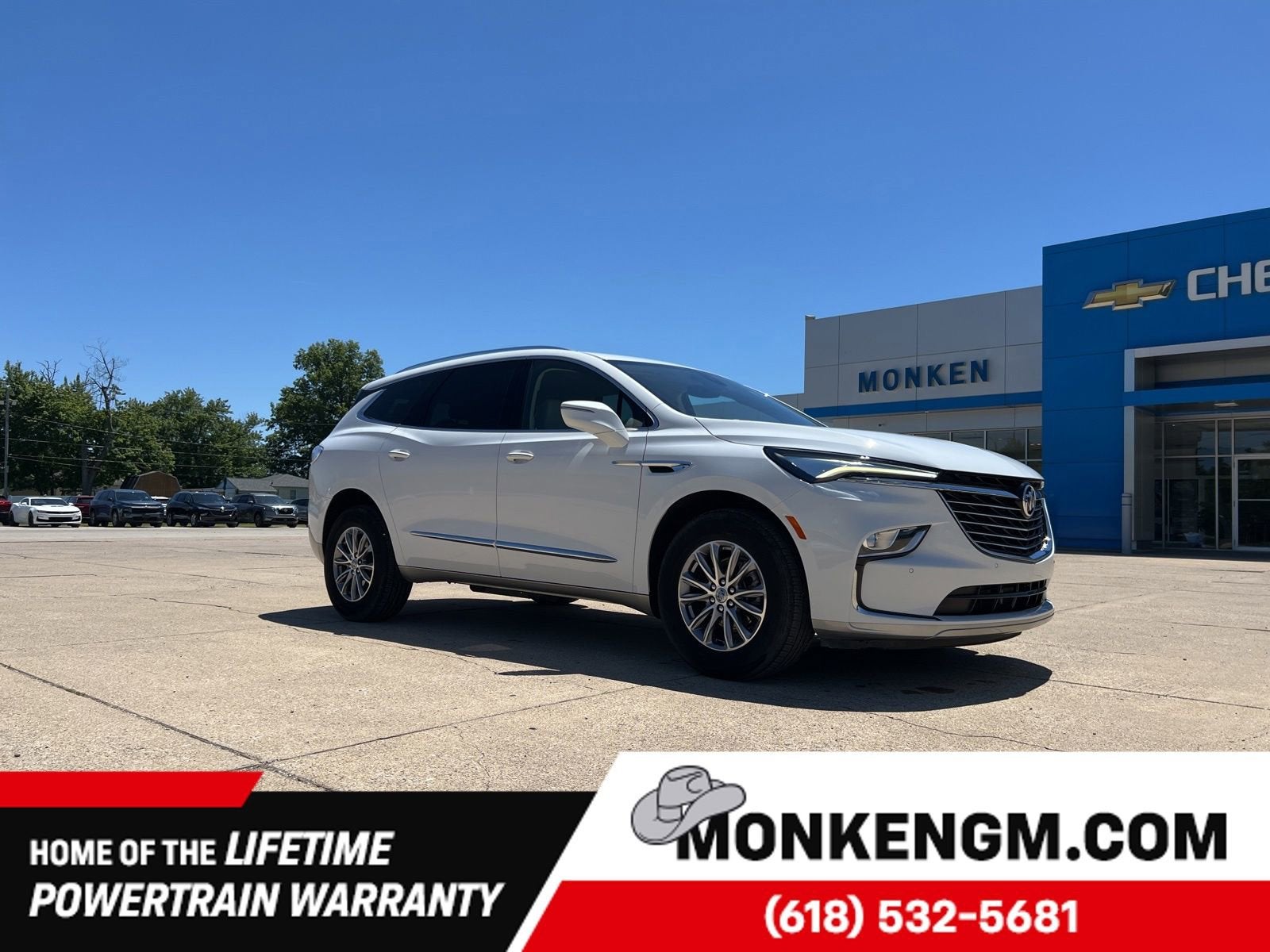 Summit White 2023 Buick Enclave SUV / Crossover Front-Wheel Drive Automatic