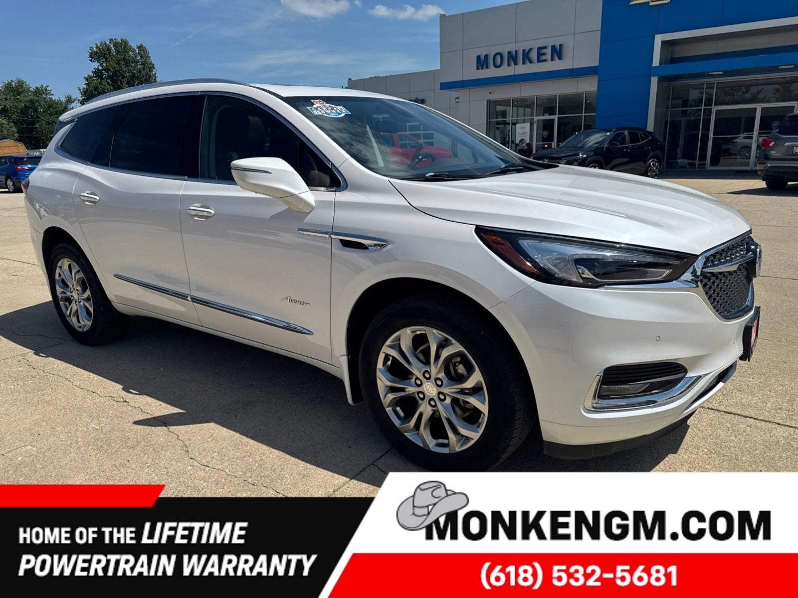White Frost Tricoat 2020 Buick Enclave SUV / Crossover Front-Wheel Drive Automatic