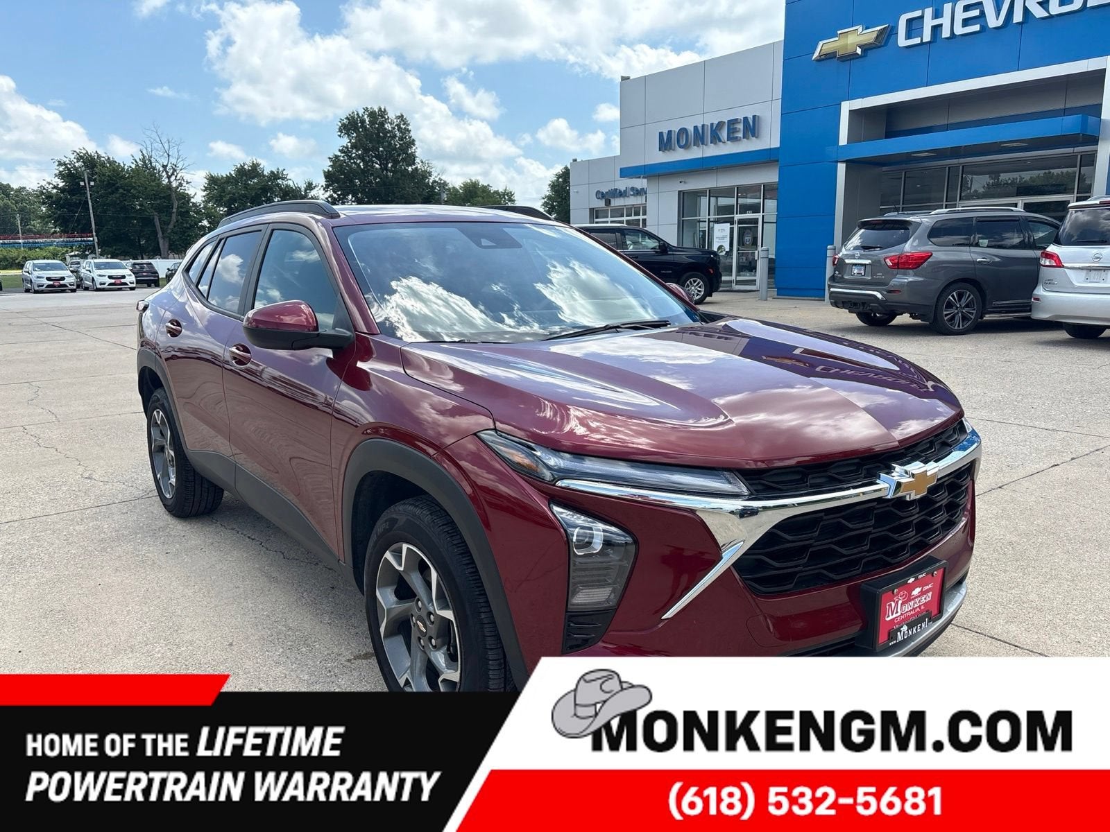 Red (Crimson Metallic) 2025 Chevrolet Trax SUV / Crossover Front-Wheel Drive Automatic
