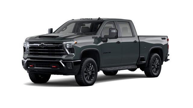 Cypress Gray 2026 Chevrolet Silverado 2500HD LT Crew Cab 4WD Pickup Truck Four-Wheel Drive Automatic