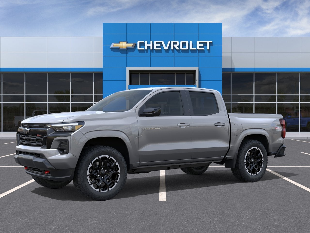 Sterling Gray Metallic 2026 Chevrolet Colorado Pickup Truck Four-Wheel Drive 8-Speed Automatic