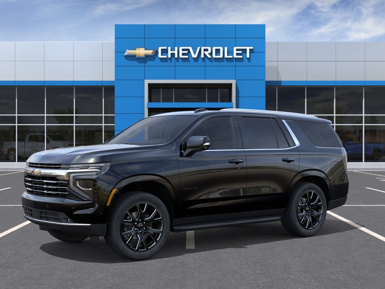 Black 2027 Chevrolet Tahoe SUV / Crossover Four-Wheel Drive Automatic