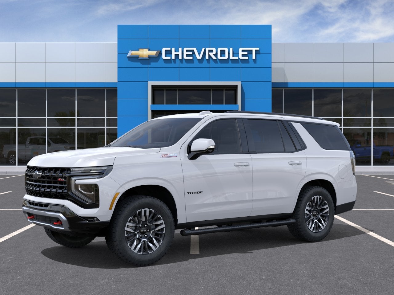 Summit White 2026 Chevrolet Tahoe SUV / Crossover Four-Wheel Drive Automatic