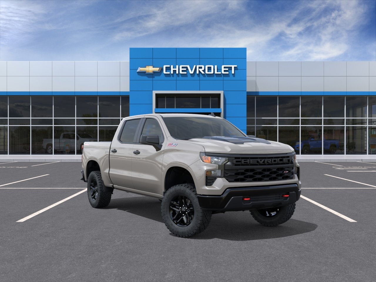 White Sands 2026 Chevrolet Silverado 1500 Pickup Truck Four-Wheel Drive Automatic