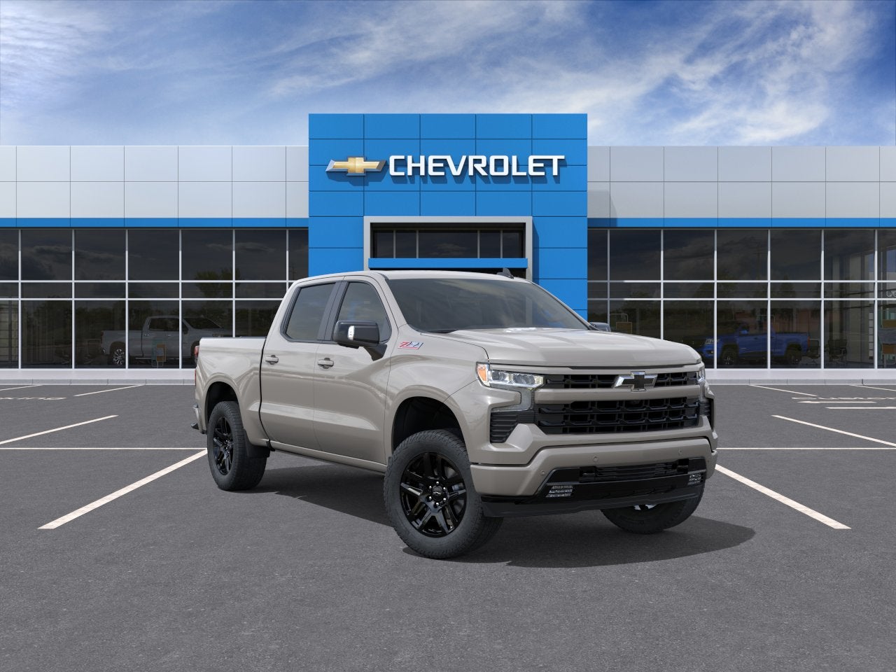 White Sands 2026 Chevrolet Silverado 1500 Pickup Truck Four-Wheel Drive Automatic