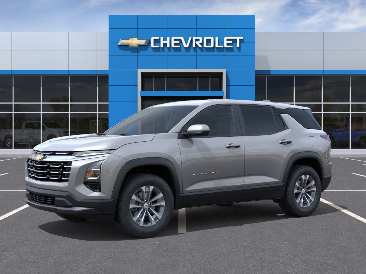 Sterling Gray Metallic 2026 Chevrolet Equinox SUV / Crossover Four-Wheel Drive 8-Speed Automatic