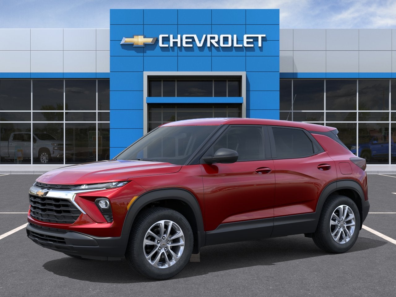Red 2026 Chevrolet Trailblazer SUV / Crossover Four-Wheel Drive 9-Speed Automatic