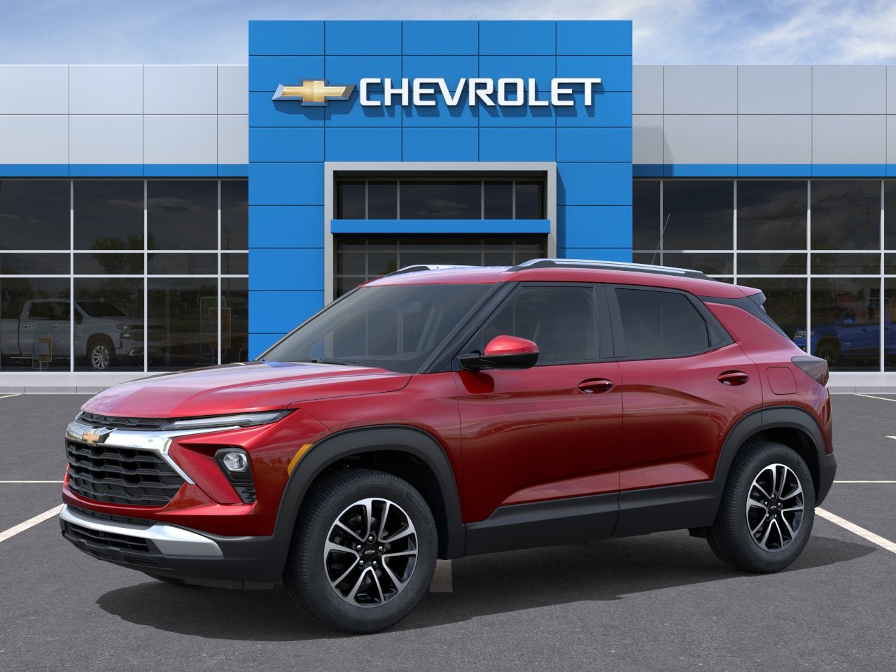 Red 2026 Chevrolet Trailblazer SUV / Crossover Four-Wheel Drive 9-Speed Automatic