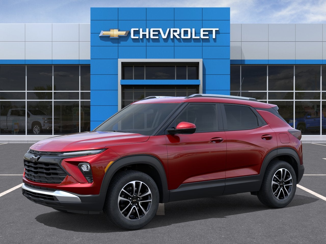 Red 2026 Chevrolet Trailblazer SUV / Crossover Four-Wheel Drive 9-Speed Automatic