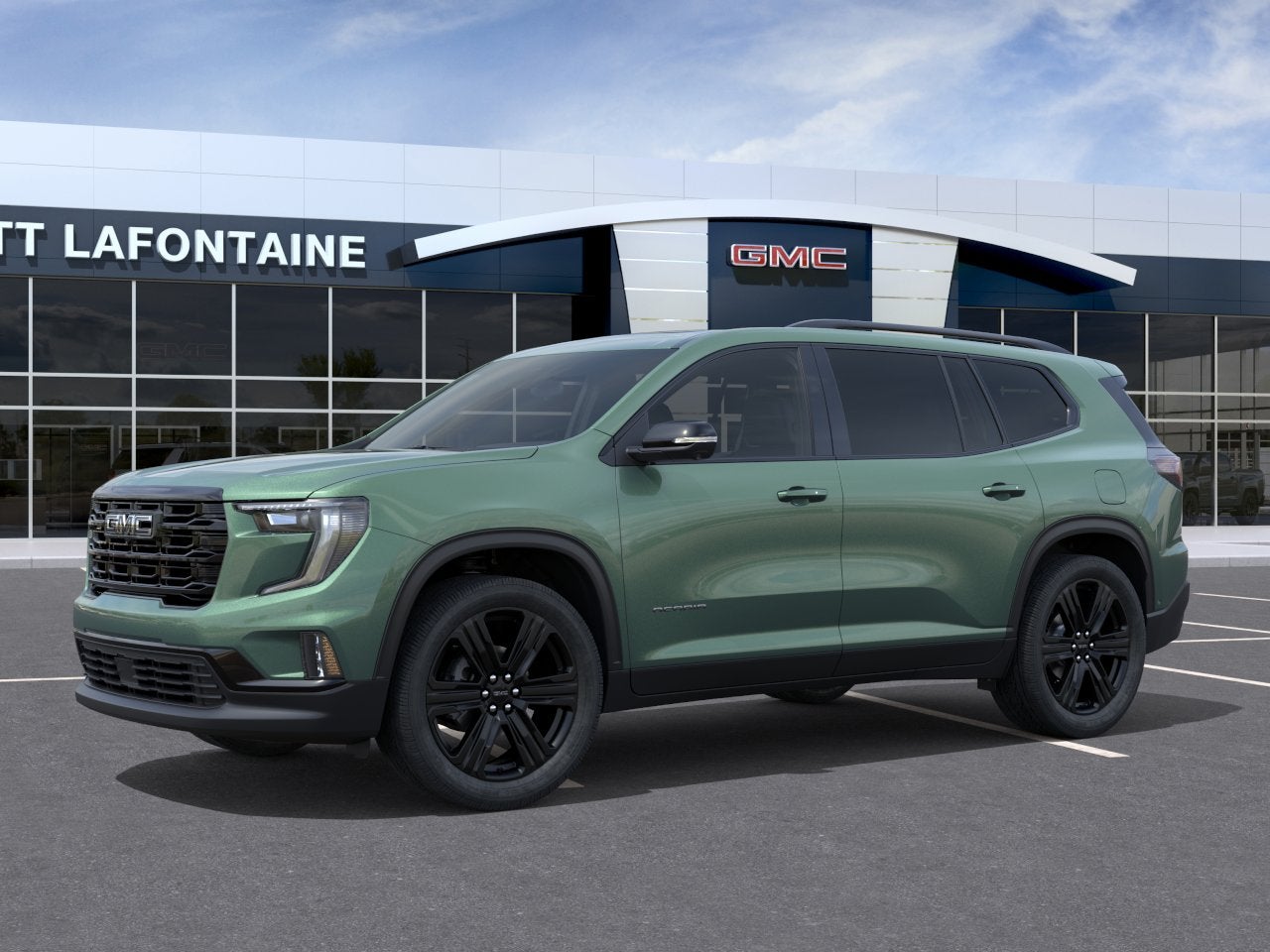 Green 2027 GMC Acadia SUV / Crossover Four-Wheel Drive 8-Speed Automatic