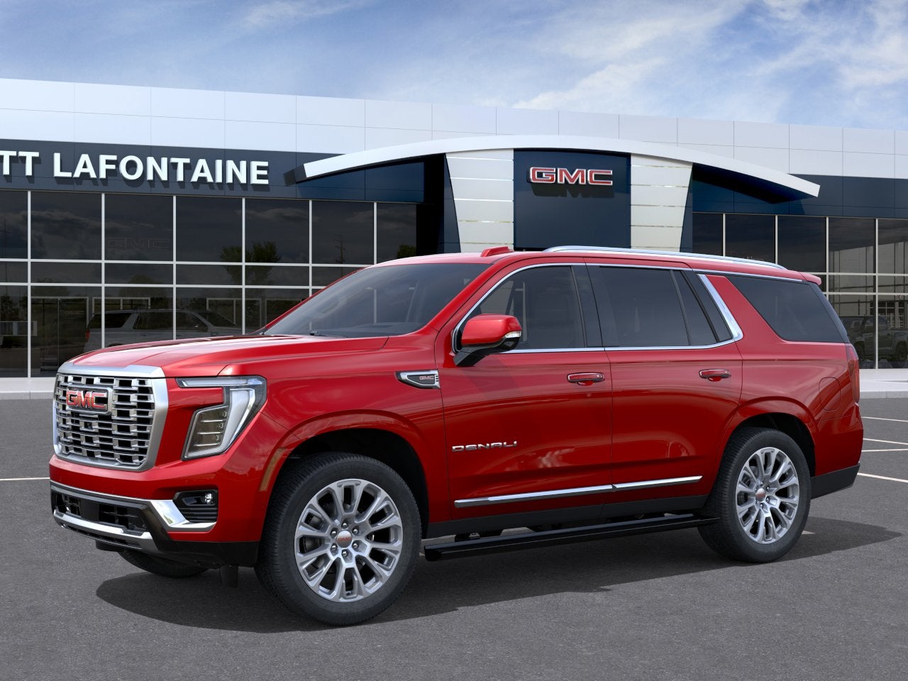 Volcanic Red 2027 GMC Yukon SUV / Crossover Four-Wheel Drive Automatic