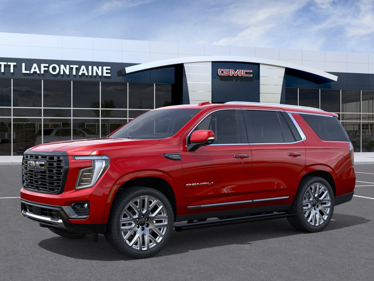 Volcanic Red 2026 GMC Yukon Denali Ultimate 4WD SUV / Crossover Four-Wheel Drive Automatic
