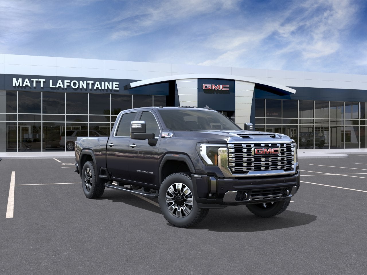 Titanium Rush Metallic 2026 GMC Sierra 2500HD Pickup Truck Four-Wheel Drive Automatic