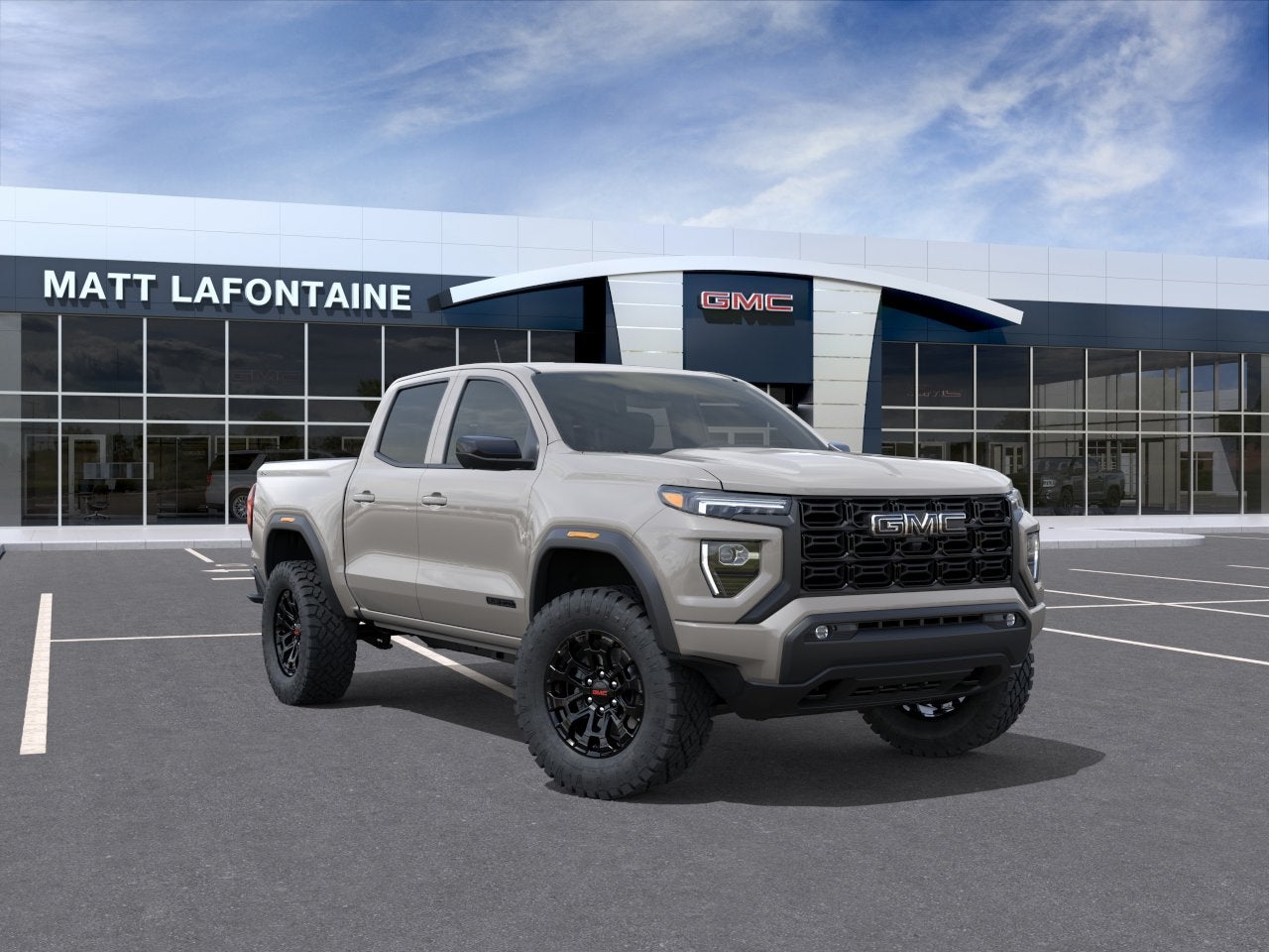 Coastal Dune 2026 GMC Canyon Elevation Crew Cab 4WD Pickup Truck Four-Wheel Drive Automatic