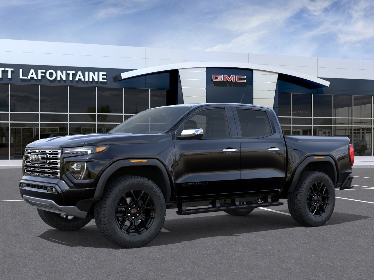 Onyx Black 2026 GMC Canyon Pickup Truck Four-Wheel Drive 8-Speed Automatic