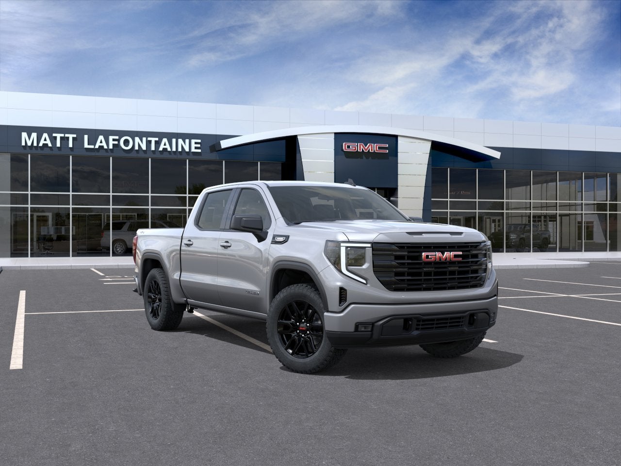 Sterling Metallic 2026 GMC Sierra 1500 Pickup Truck Four-Wheel Drive Automatic