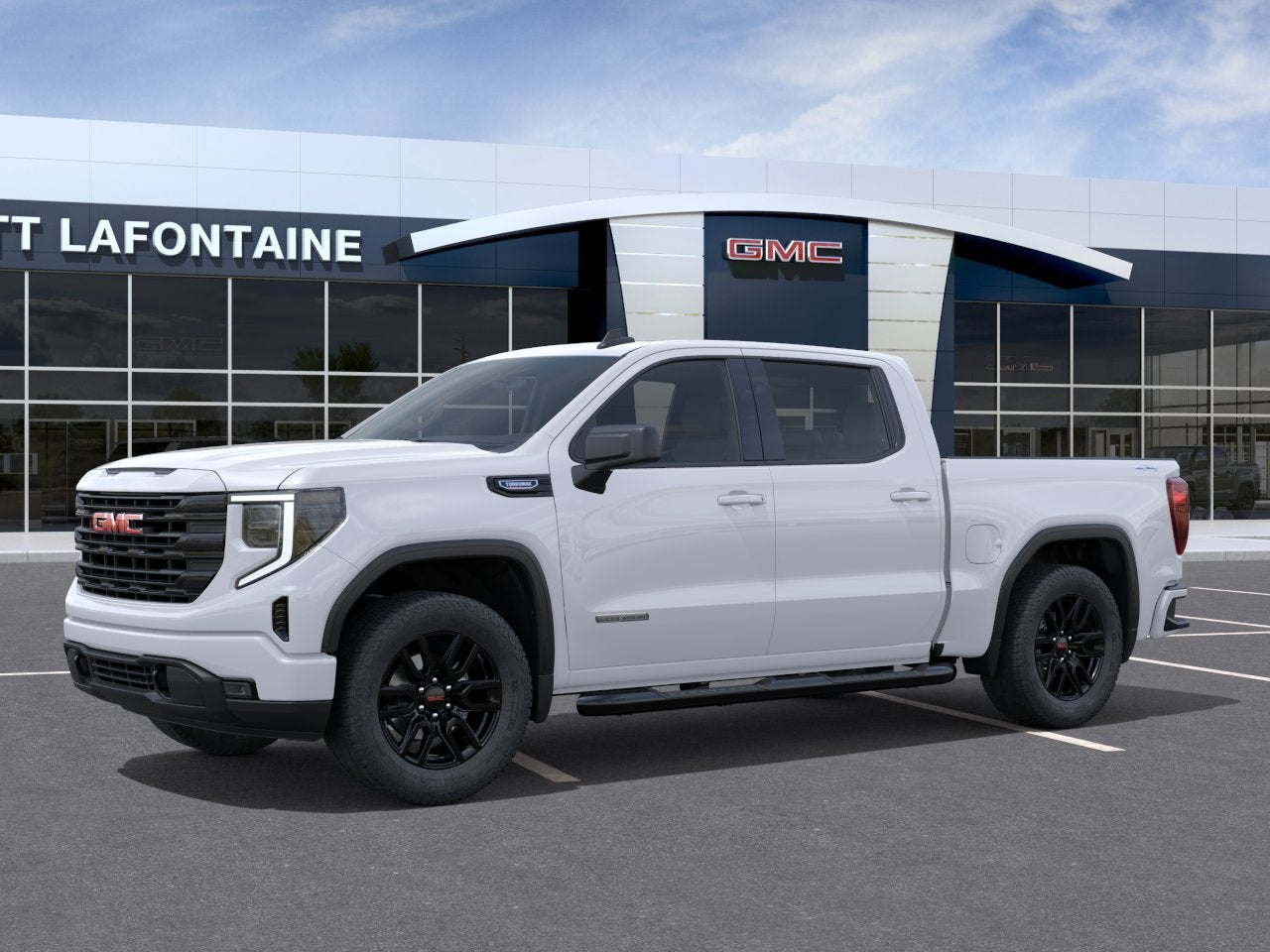 Summit White 2026 GMC Sierra 1500 Pickup Truck Four-Wheel Drive 8-Speed Automatic