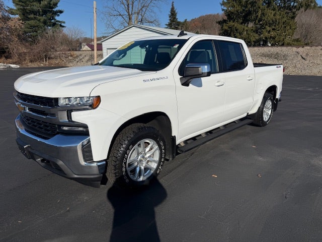 Summit White 2020 Chevrolet Silverado 1500 LT Crew Cab 4WD Pickup Truck Four-Wheel Drive 8-Speed Automatic