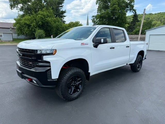 Summit White 2020 Chevrolet Silverado 1500 Pickup Truck Four-Wheel Drive 10-Speed Automatic