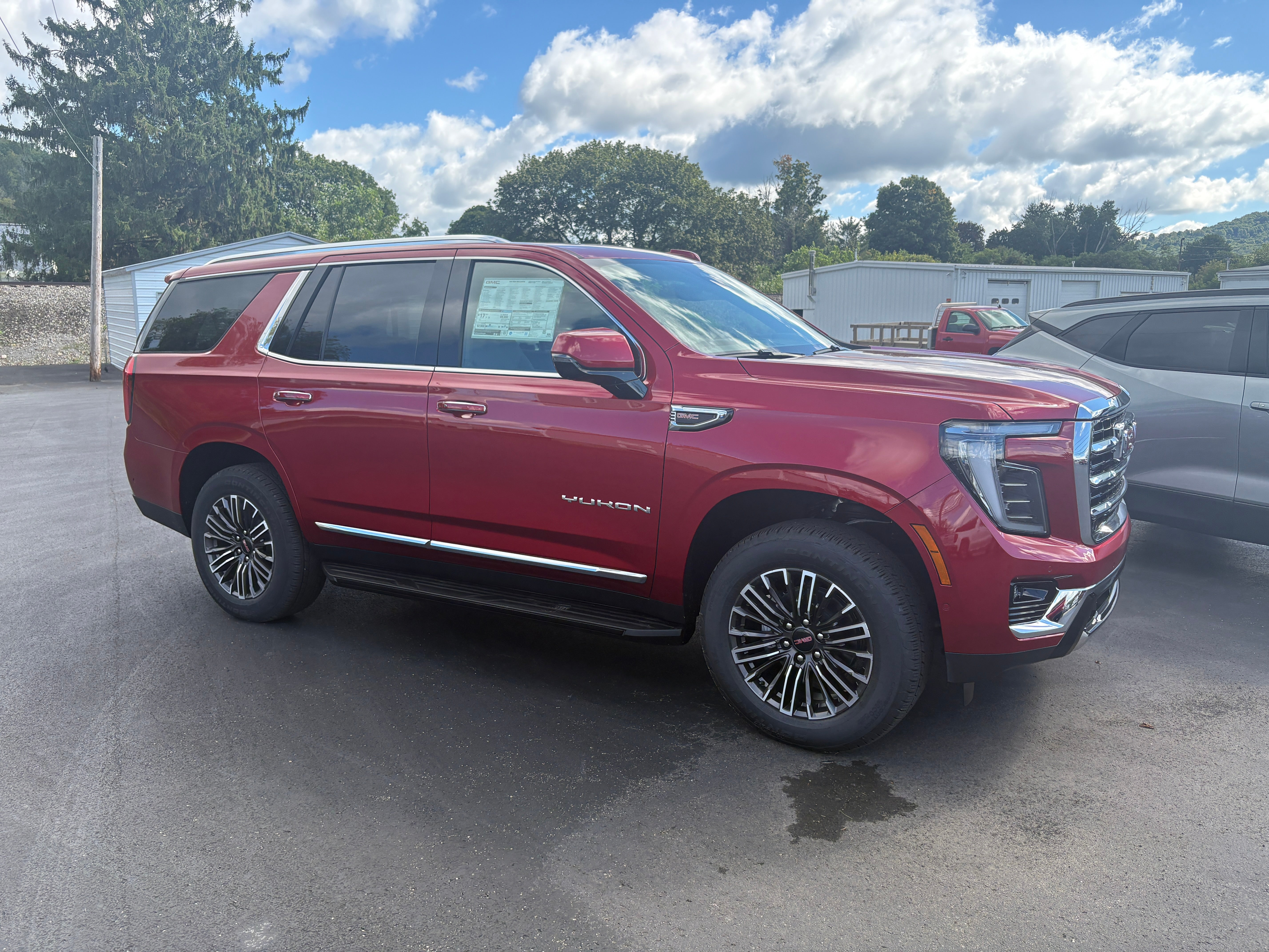 Volcanic Red Tintcoat 2026 GMC Yukon SUV / Crossover Four-Wheel Drive Automatic