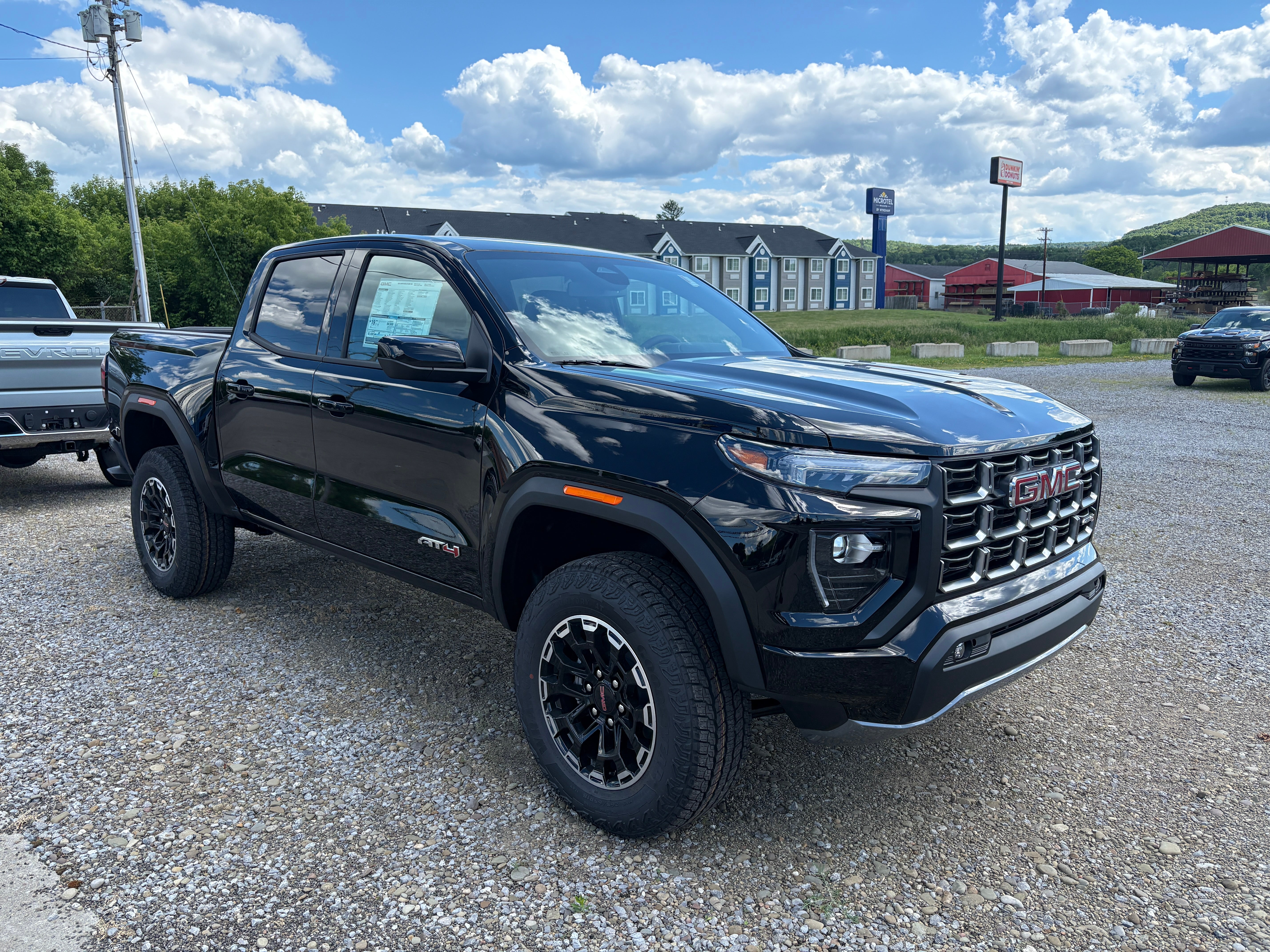 Onyx Black 2026 GMC Canyon Pickup Truck Four-Wheel Drive Automatic