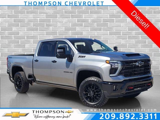Sterling Gray Metallic 2026 Chevrolet Silverado 3500HD Pickup Truck Four-Wheel Drive Automatic