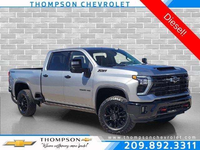 Sterling Gray Metallic 2026 Chevrolet Silverado 3500HD Pickup Truck Four-Wheel Drive Automatic