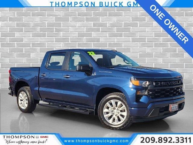 Northsky Blue Metallic 2022 Chevrolet Silverado 1500 Pickup Truck 4X2 Automatic