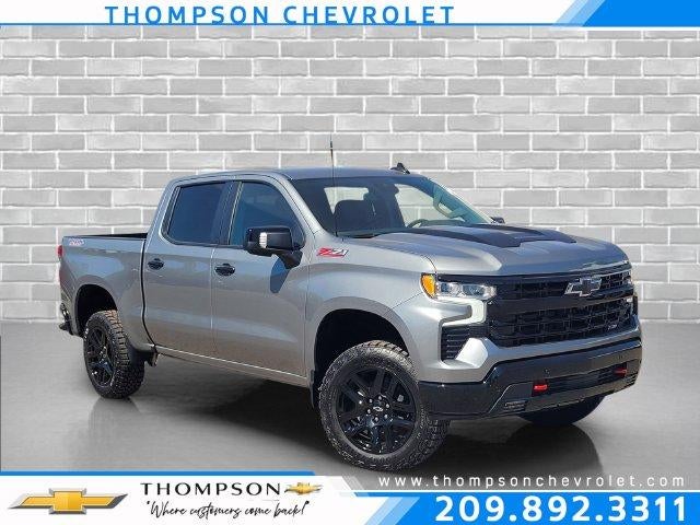 Sterling Gray Metallic 2026 Chevrolet Silverado 1500 Pickup Truck Four-Wheel Drive Automatic