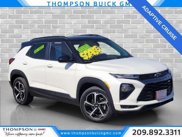 White (Iridescent Pearl Tricoat) 2023 Chevrolet Trailblazer SUV / Crossover Front-Wheel Drive Automatic