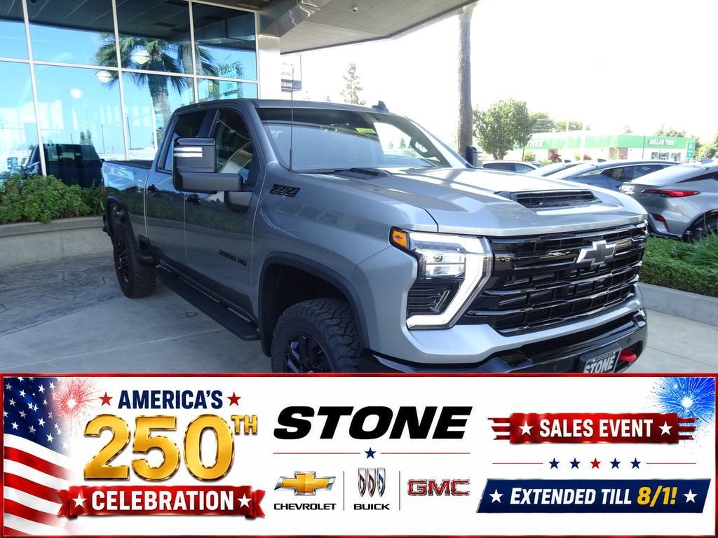 Sterling Gray Metallic 2026 Chevrolet Silverado 2500HD Pickup Truck Four-Wheel Drive Automatic