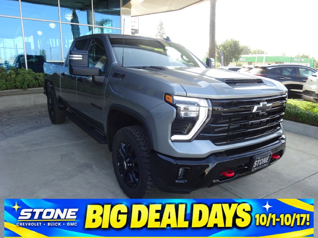 Sterling Gray Metallic 2026 Chevrolet Silverado 3500HD Pickup Truck Four-Wheel Drive Automatic