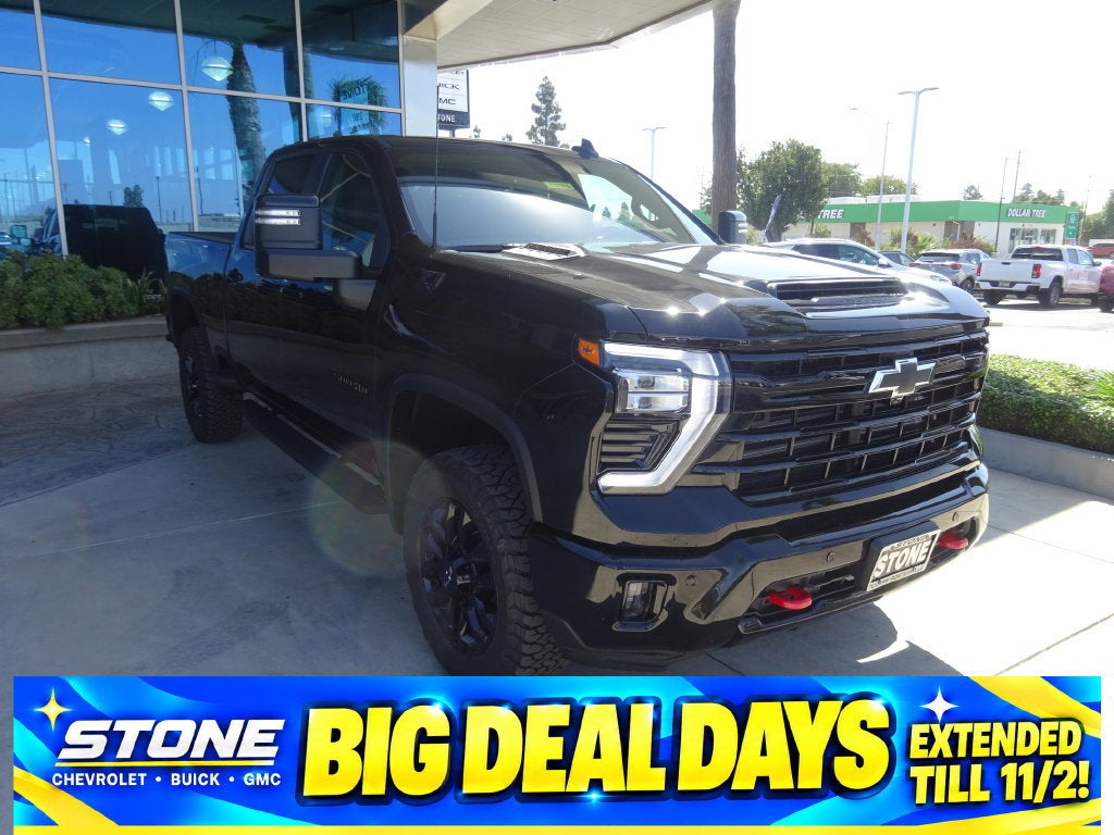 Black 2026 Chevrolet Silverado 3500HD Pickup Truck Four-Wheel Drive Automatic