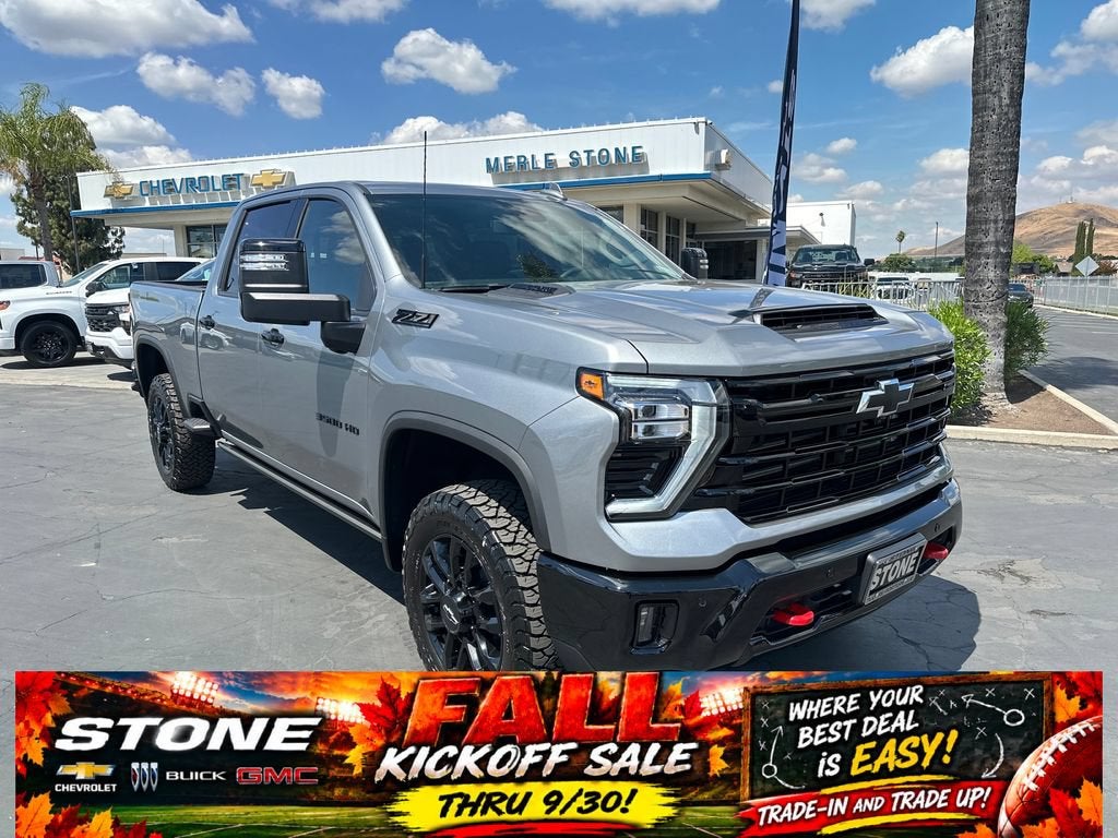 Sterling Gray Metallic 2026 Chevrolet Silverado 3500HD Pickup Truck Four-Wheel Drive Automatic