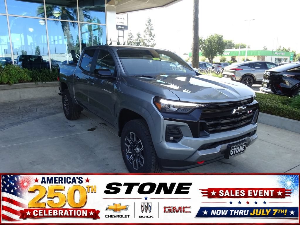 Sterling Gray Metallic 2026 Chevrolet Colorado Pickup Truck Four-Wheel Drive Automatic