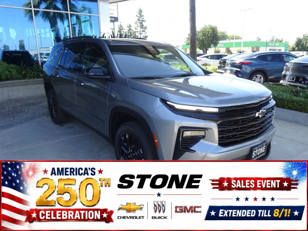 Sterling Gray Metallic 2026 Chevrolet Traverse SUV / Crossover Front-Wheel Drive Automatic