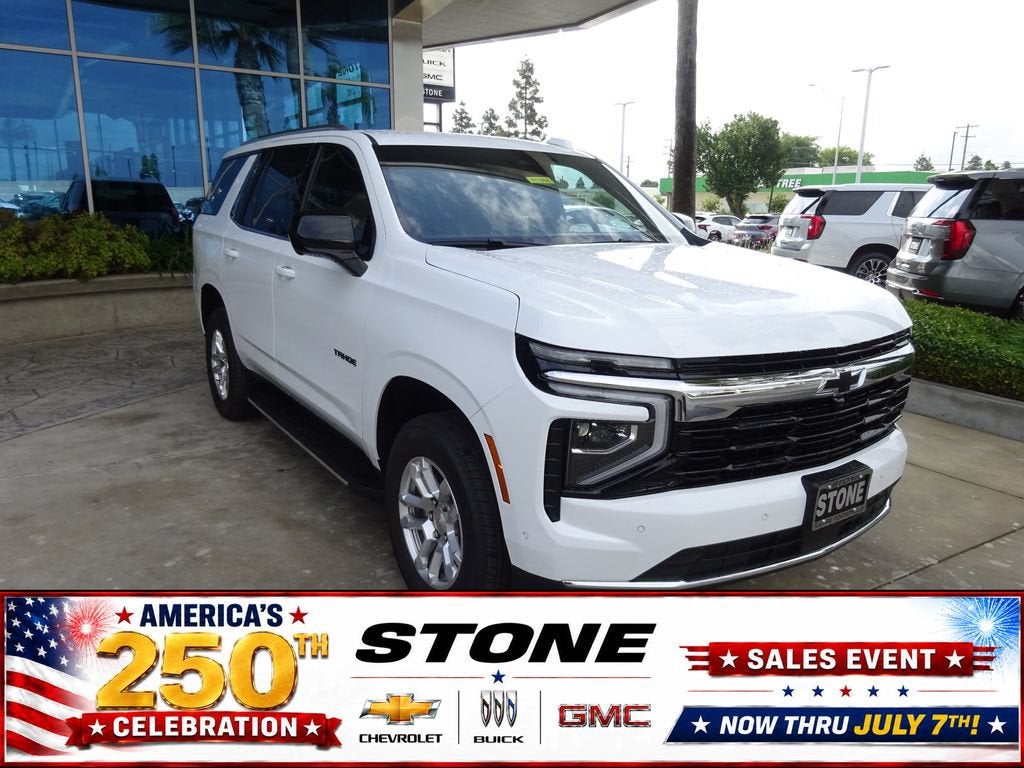 Summit White 2026 Chevrolet Tahoe SUV / Crossover Four-Wheel Drive Automatic