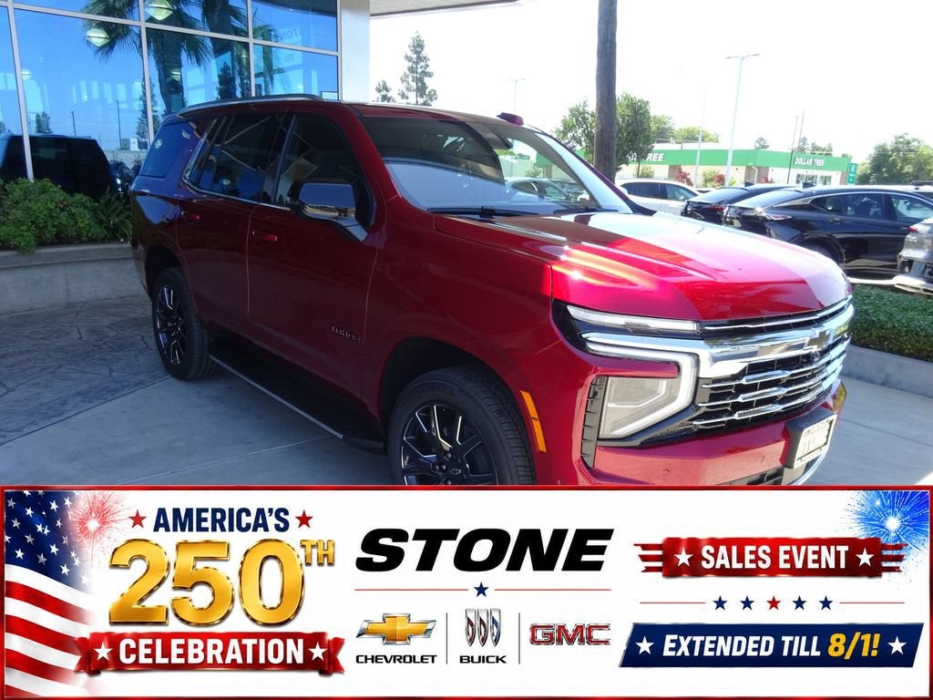 Radiant Red Tintcoat 2026 Chevrolet Tahoe SUV / Crossover Four-Wheel Drive Automatic