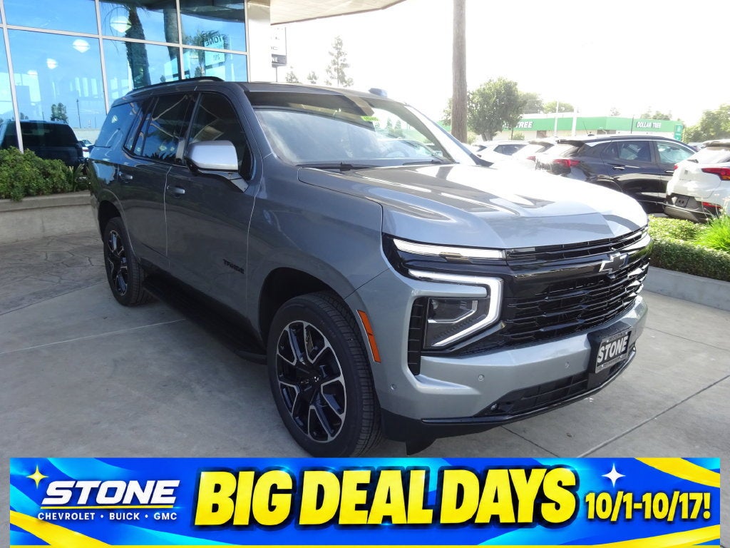 Sterling Gray Metallic 2026 Chevrolet Tahoe SUV / Crossover Four-Wheel Drive Automatic